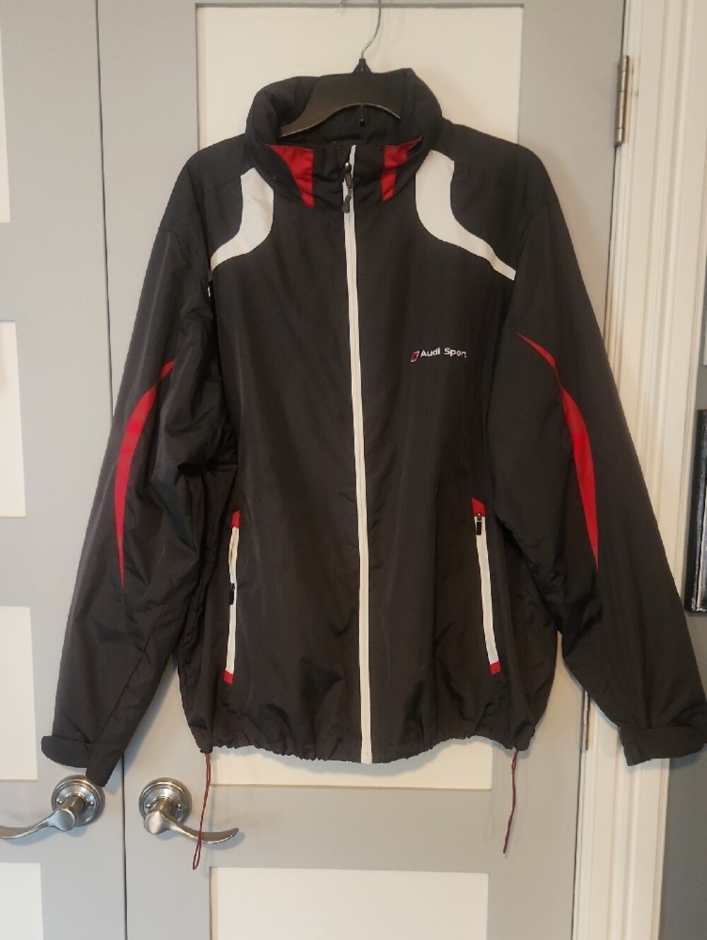 Audi Black Mesh-Lined Jacket (XL)